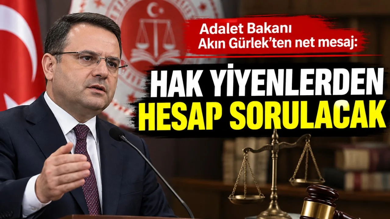 Adalet Bakanı Gürlek’ten fon soruşturması açıklaması