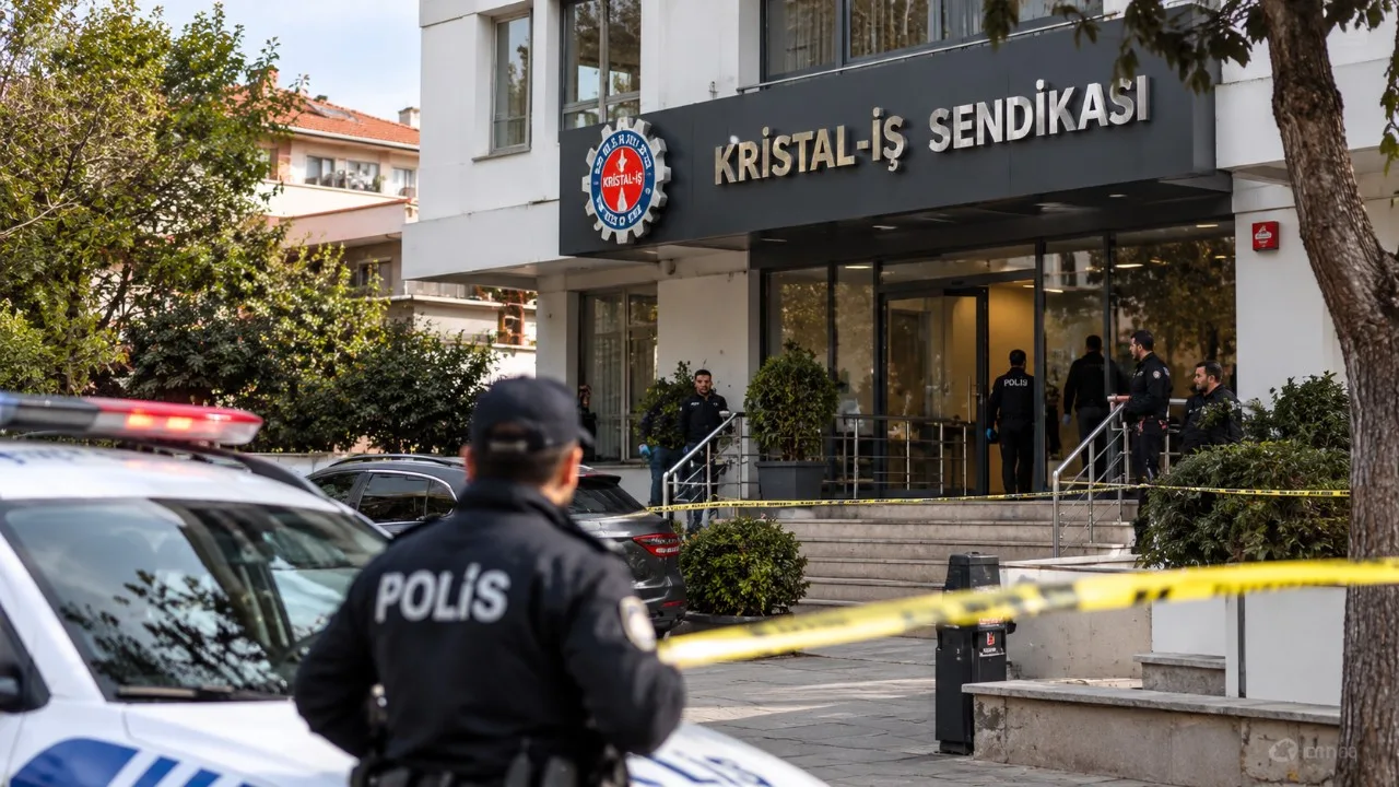 Beykoz'da sendika binasında silahlı olay: 1 gözaltı