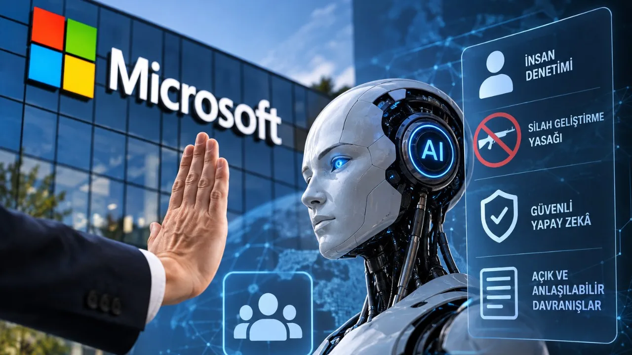 Microsoft yapay zeka için yeni kurallar hazırlıyor