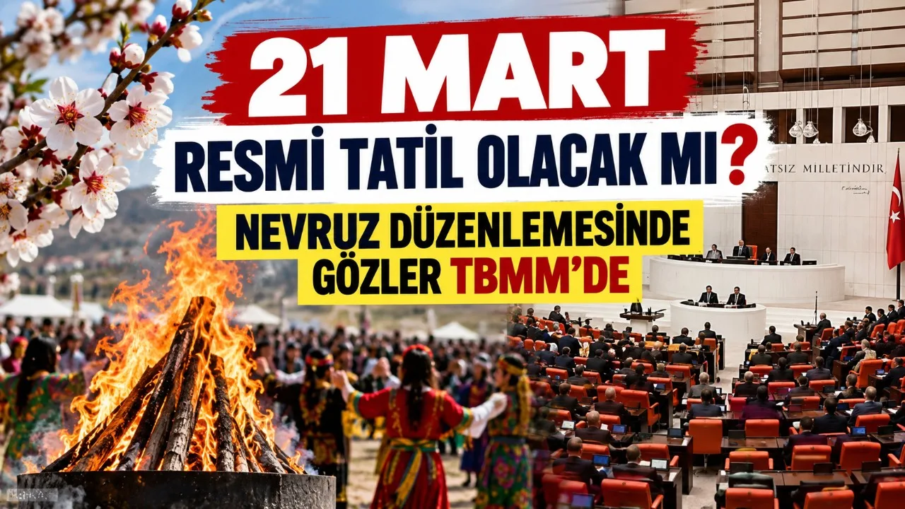 Nevruz için TBMM'de resmî tatil süreci başlıyor