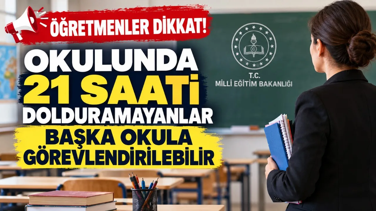 Öğretmen ders yükü: 21 saat kuralı değişiyor mu?