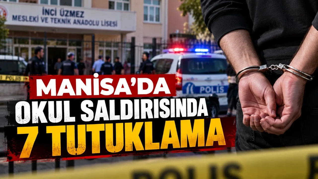 Turgutlu'daki okul saldırısında 7 tutuklama
