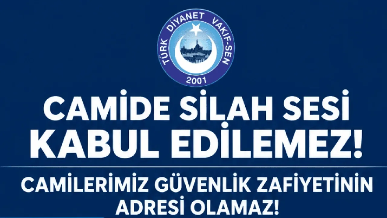 Camilerde güvenlik önlemleri artırılmalı