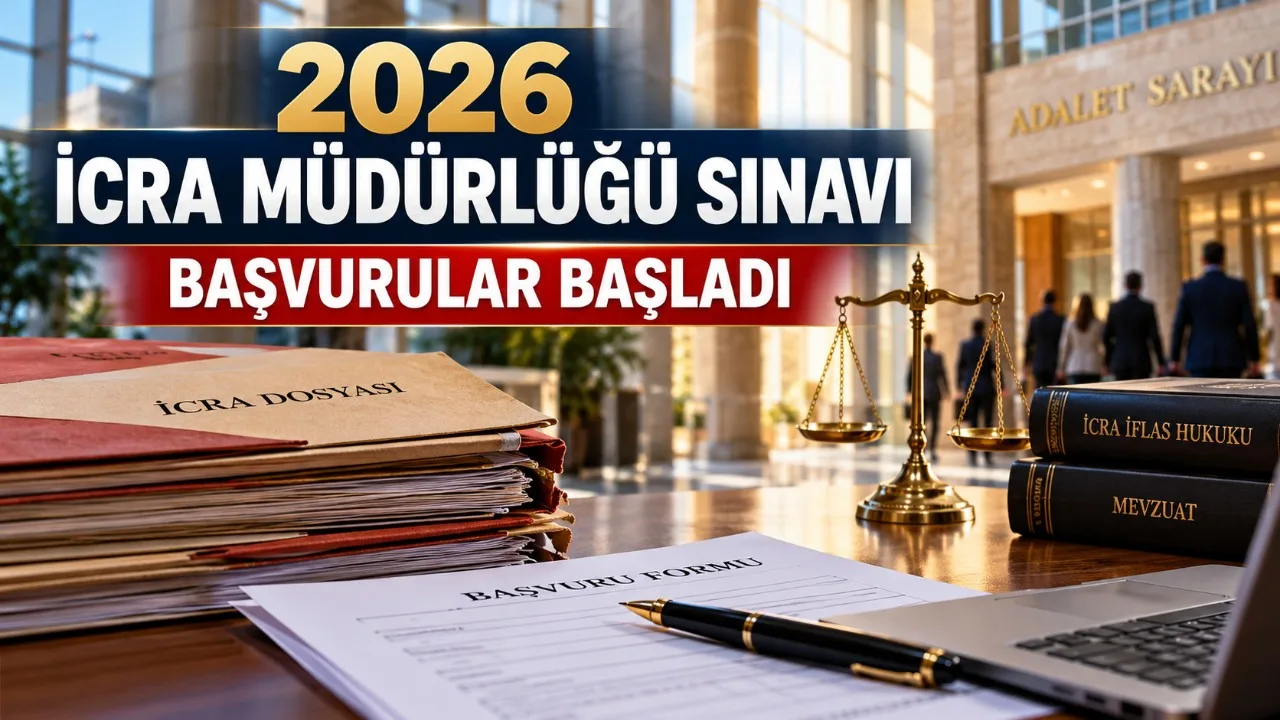 2026 İcra Sınavı Başvuruları ÖSYM'de Başladı