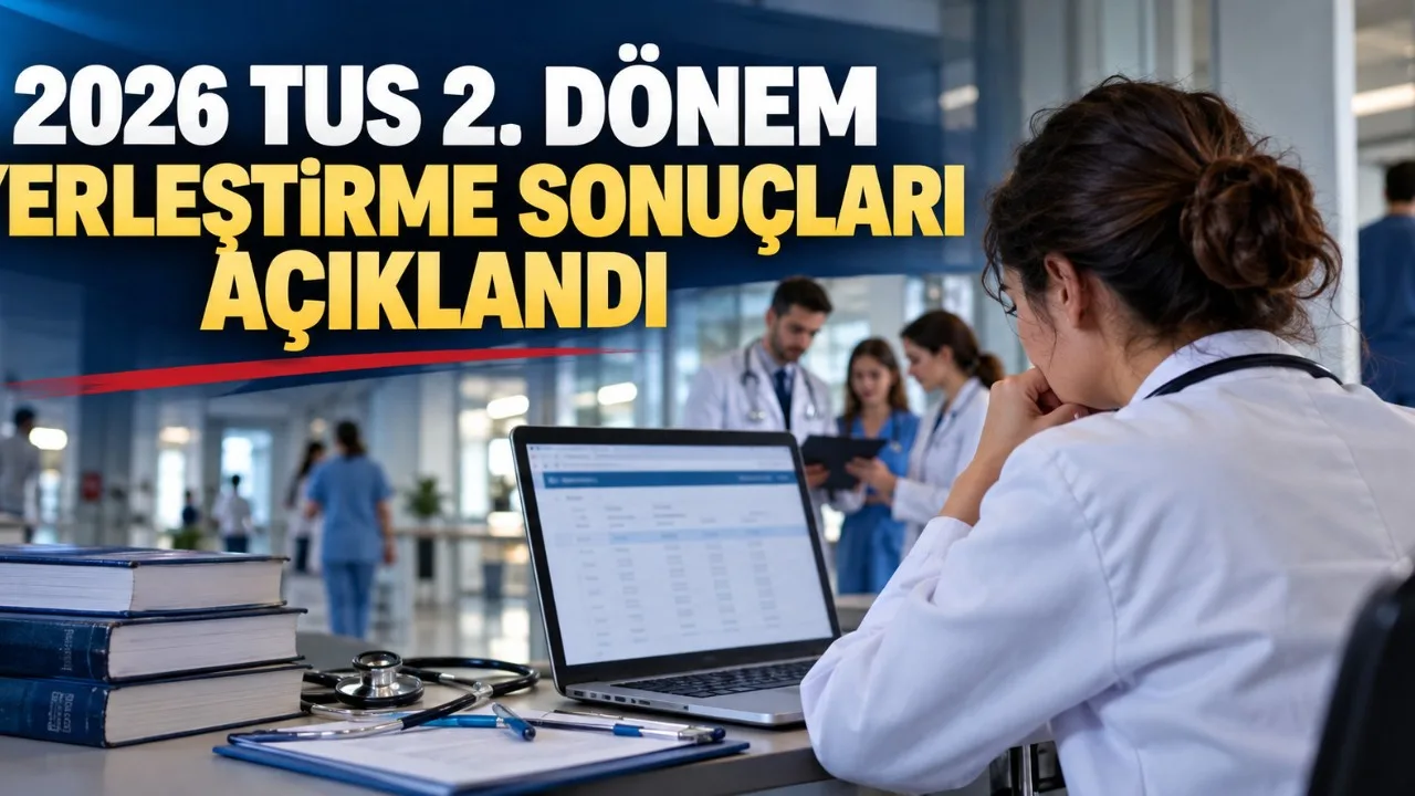 2026 TUS 2. Dönem Sonuçları ÖSYM'de Açıklandı