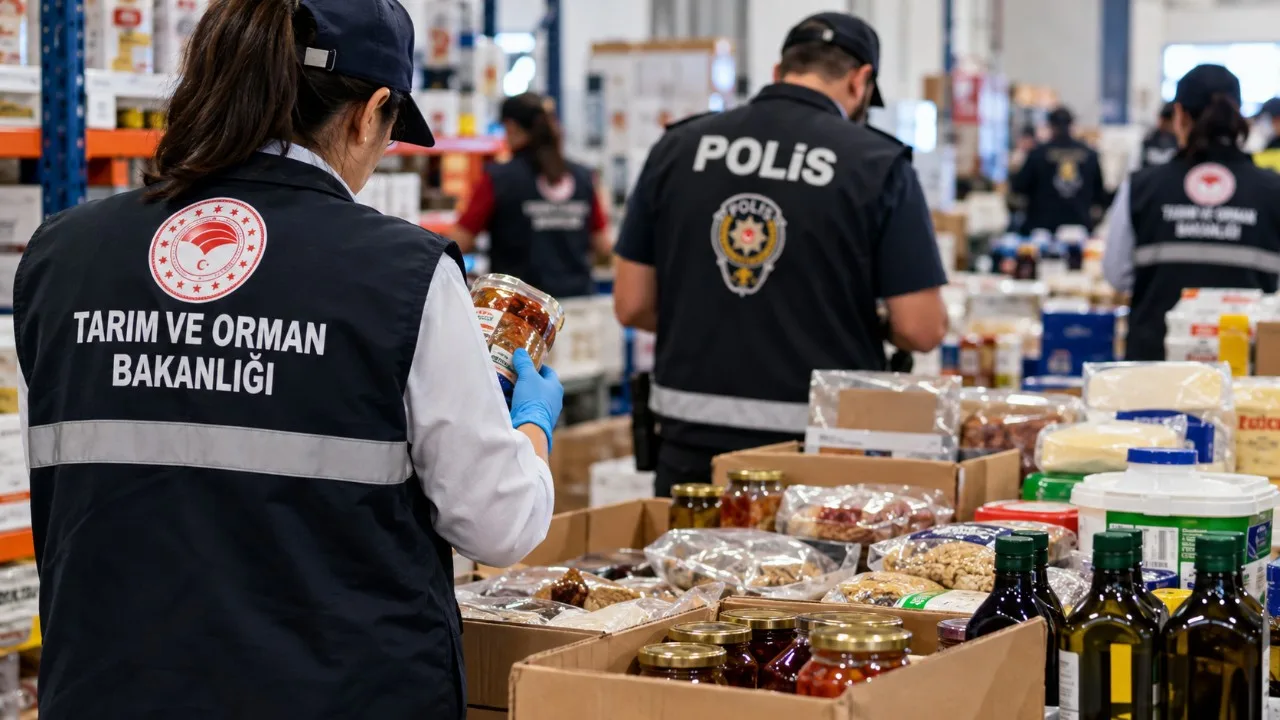 81 ilde gıda operasyonu: 61 milyon TL ürün ele.