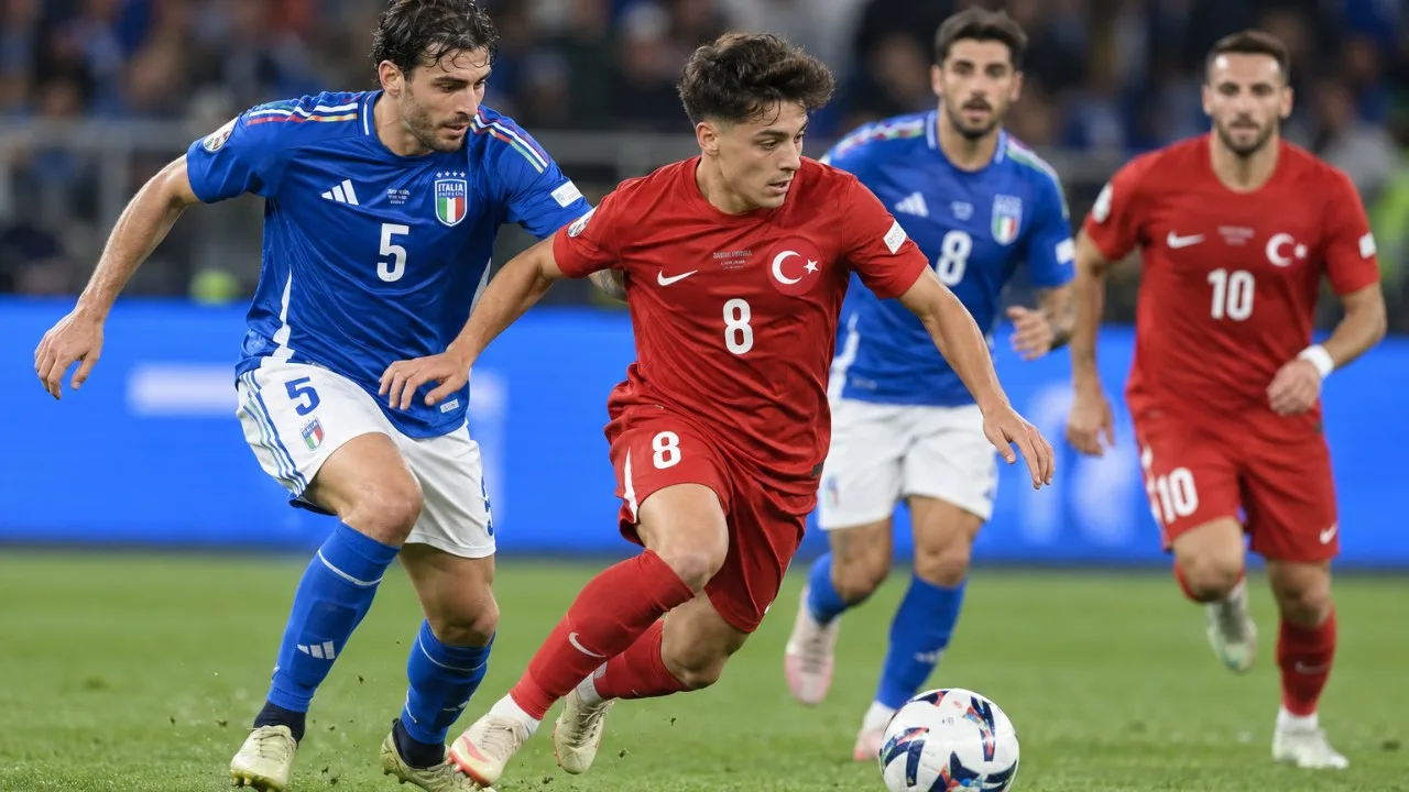 A Milli Takım İtalya'ya 3-1 Yenildi