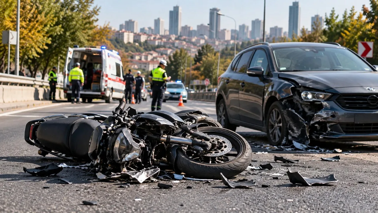 Ankara'da ölümlü trafik kazası: 1 sürücü hayatını.