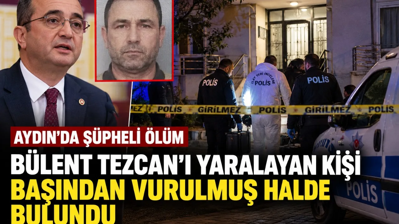Bülent Tezcan'ı Yaralayan Kişi Evde Ölü Bulundu