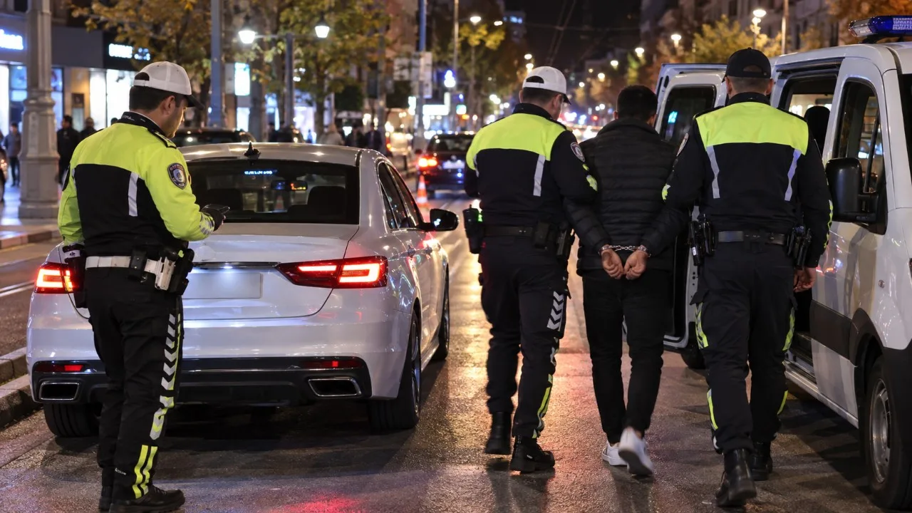 Eskişehir'de abartı egzoz denetiminde gerginlik yaşandı
