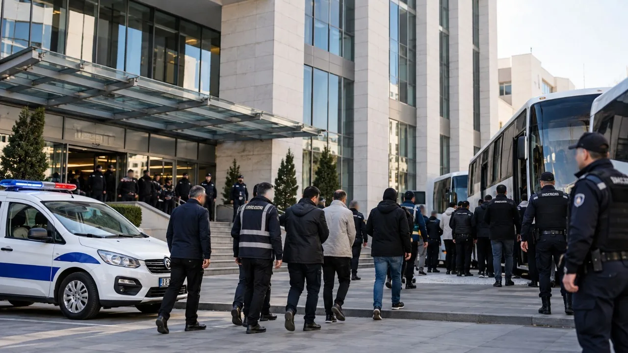 Eyüpsultan'da 28 şüpheli Ankara'ya sevk edildi