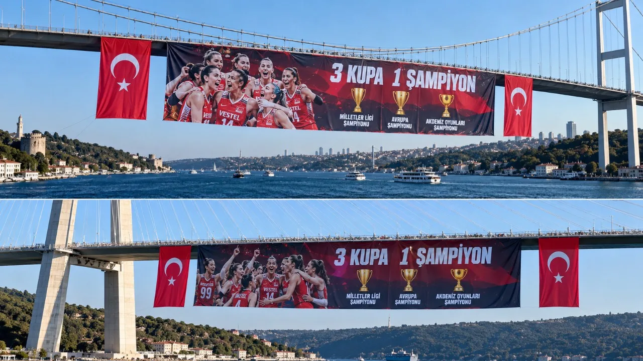 Filenin Sultanları'nın 3 kupası Boğaz'da