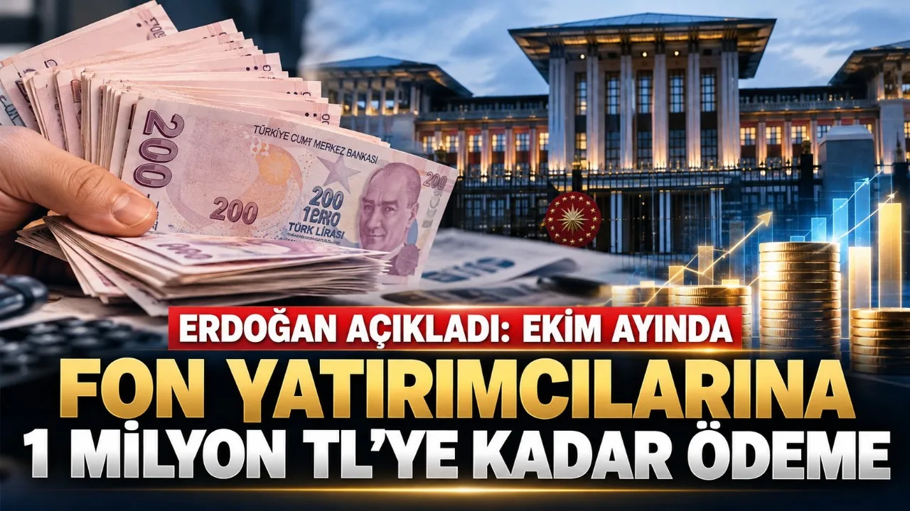 Fon yatırımcılarına 1 milyon TL ödemeler başlıyor