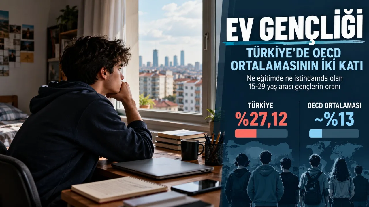 Genç istihdamı açığı OECD ortalamasını ikiye katladı