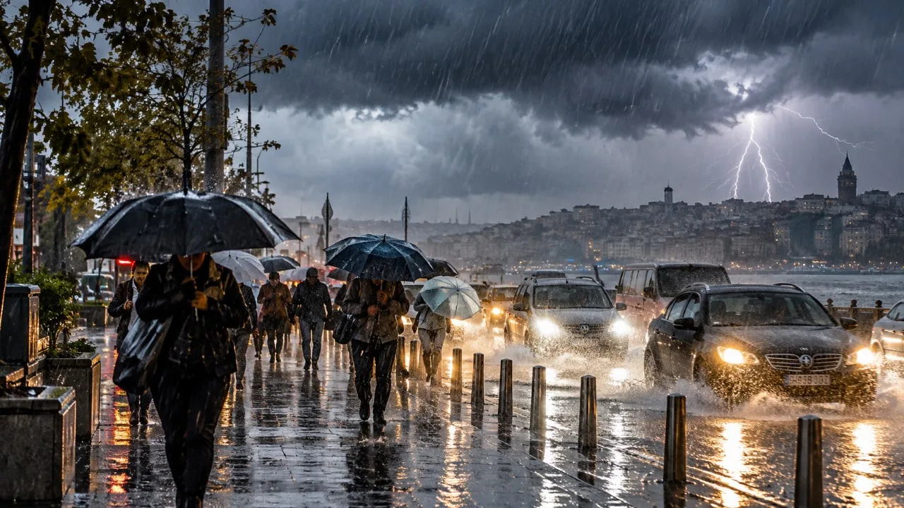 İçişleri Bakanlığı'ndan sarı kodlu sağanak uyarısı