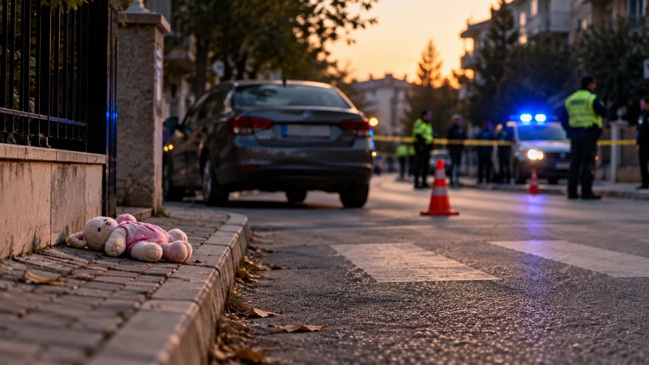 İnegöl'de 2 yaşındaki Melis trafik kazasında vefat etti