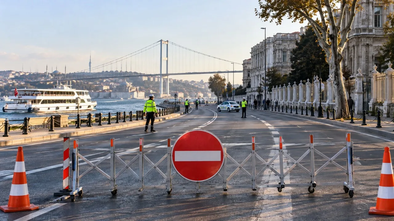 İstanbul'da 18 Ekim'de Trafik Düzenlemesi
