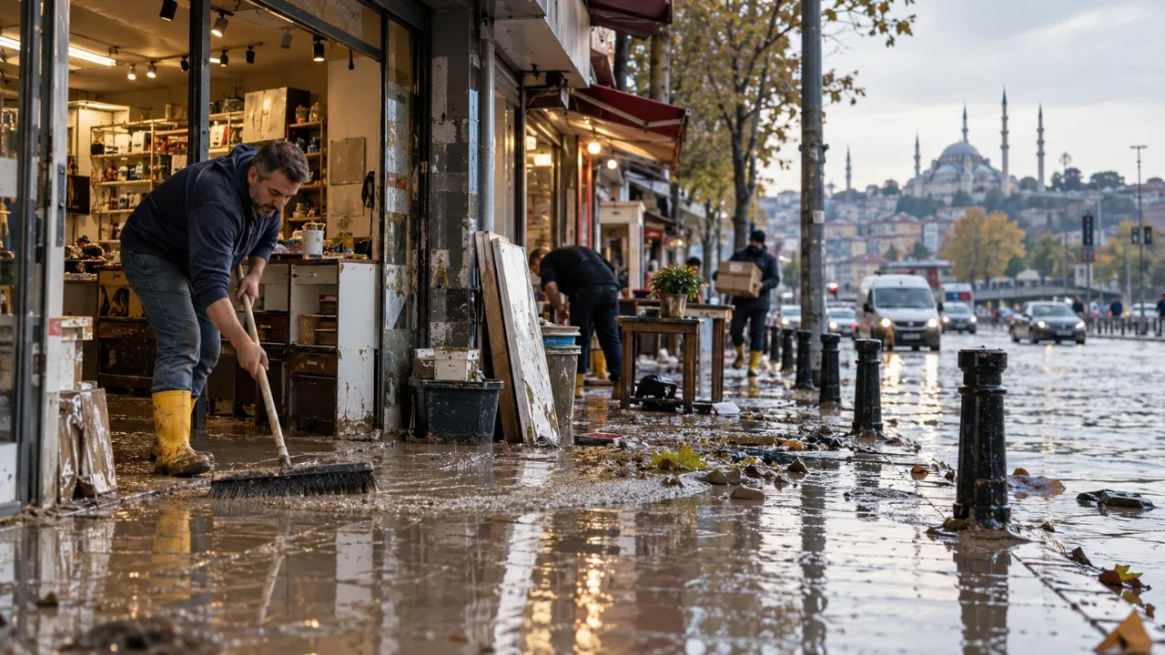 İstanbul selinde esnafa 80 milyon TL destek