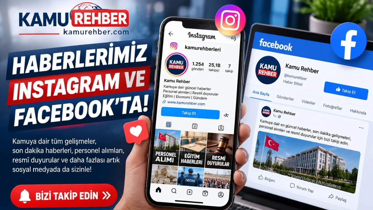 Kamu Rehber sosyal medya yayınlarına başladı