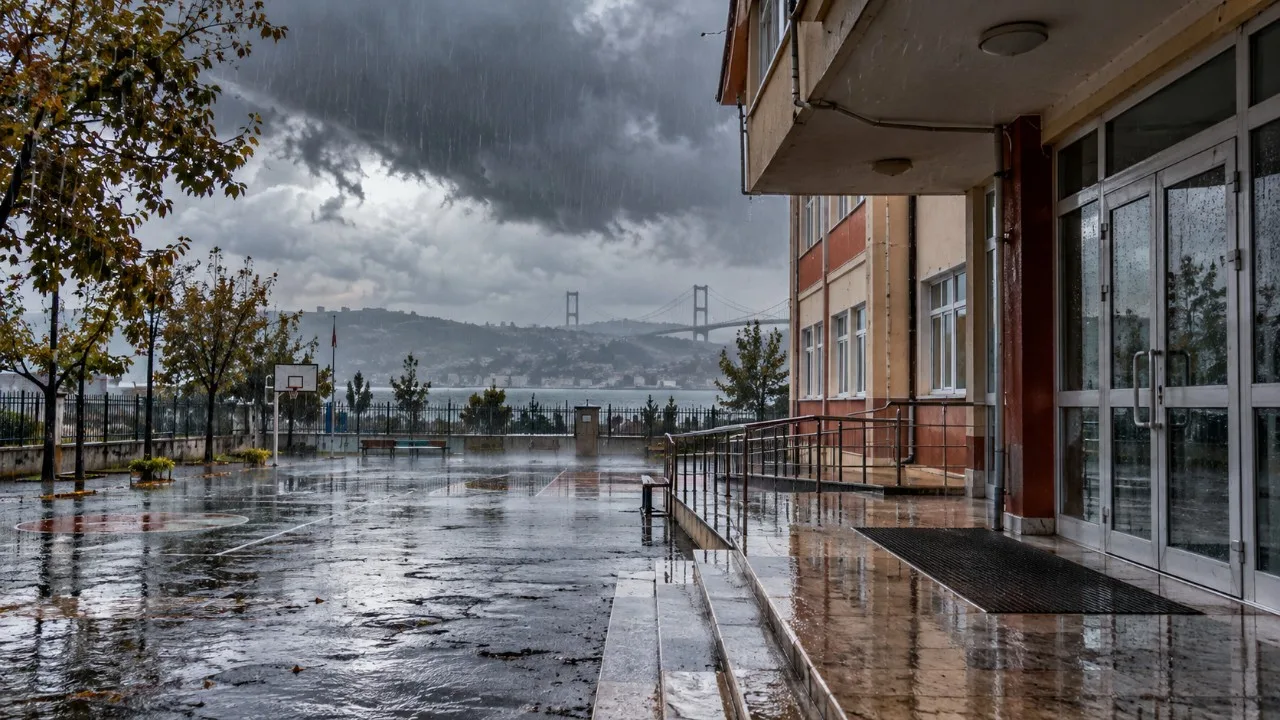 Marmara'da sağanak: 4 ilde okullar tatil edildi