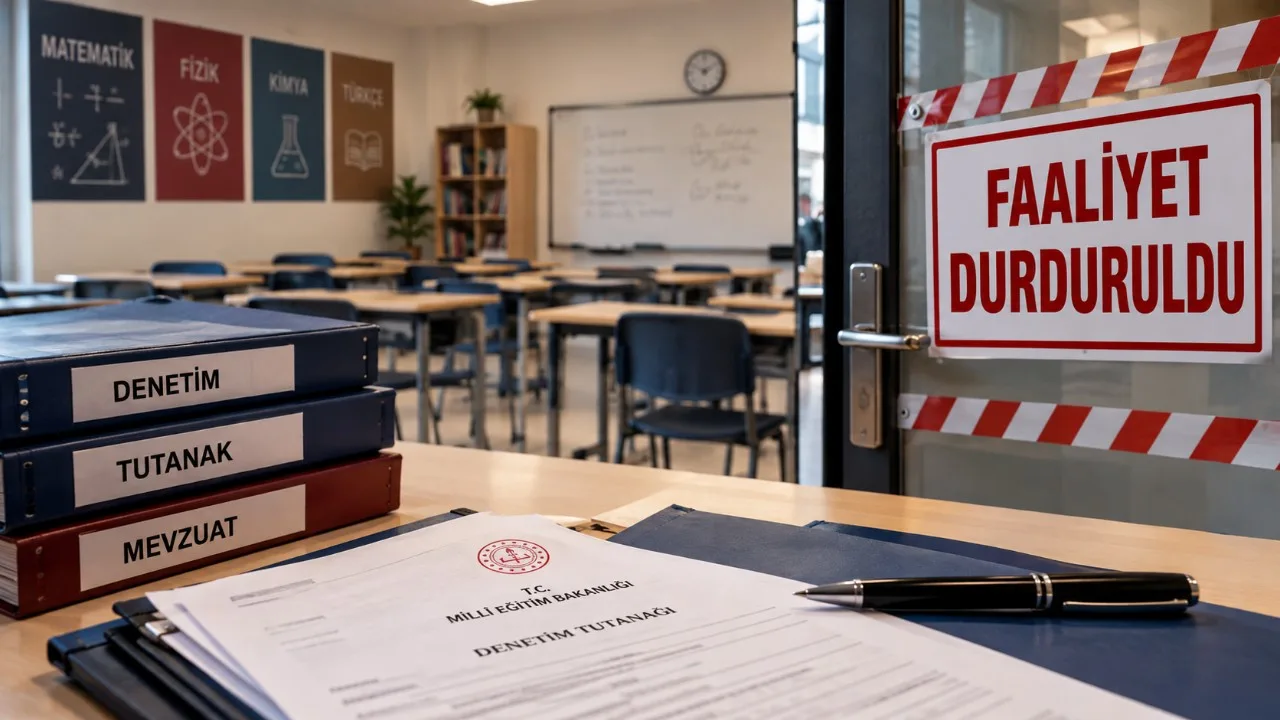 MEB'den dershanelere kapanış uyarısı: Ruhsat dışı.