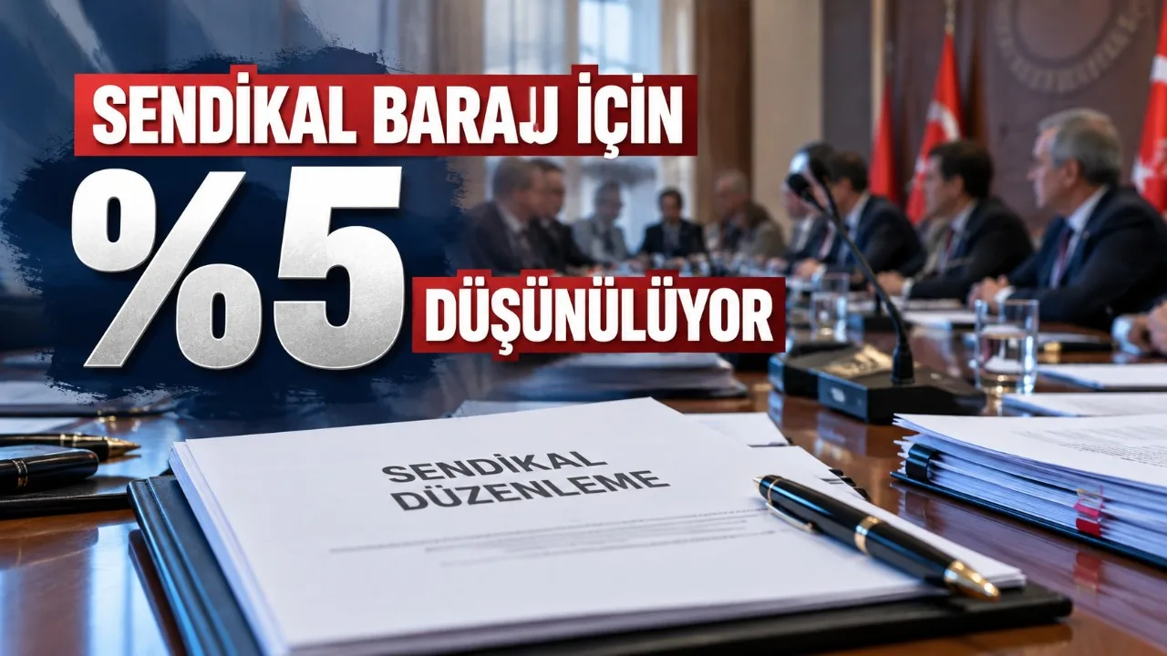 Memur sendikalarında yüzde 5 barajı gündemde