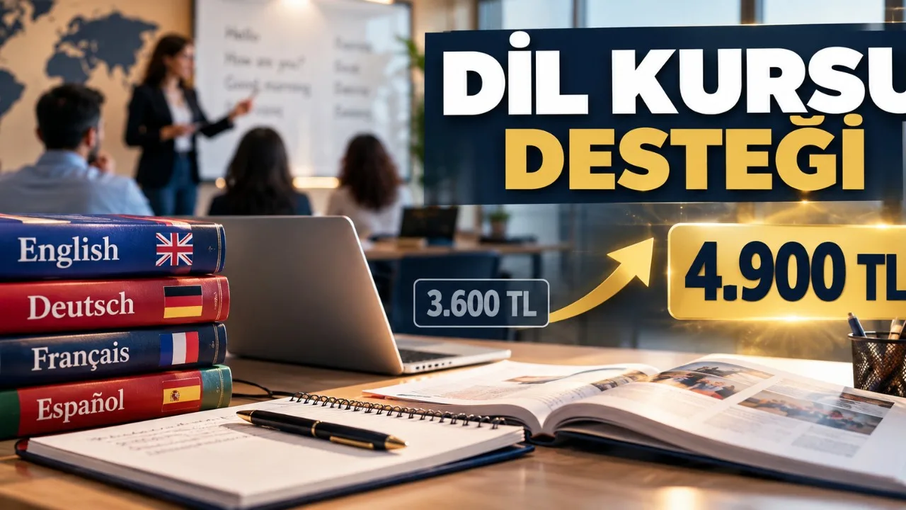 Memurlara Yabancı Dil Desteği 4900 TL'ye Yükseliyor