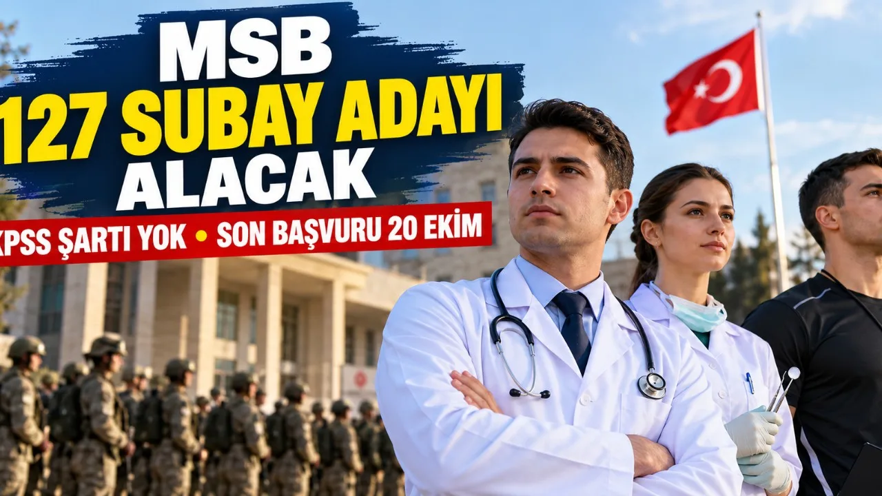 MSB 127 Subay Alımı Başvuruları Başladı