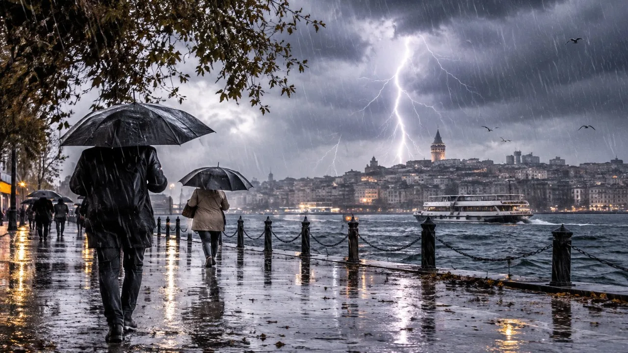 Sağanak ve fırtına uyarısı: 17 Ekim'de riskli