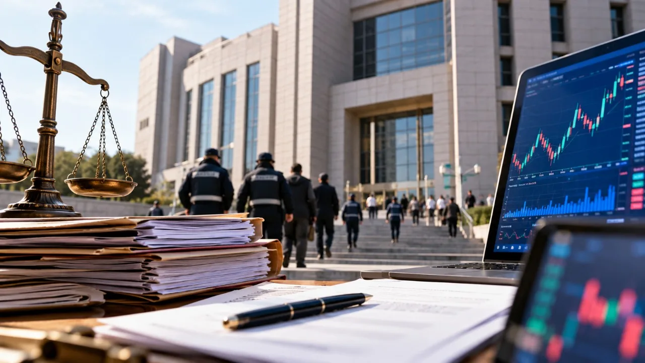 Sermaye piyasası soruşturmasında 20 kişiye tutuklama.