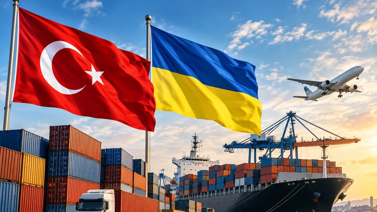Türkiye-Ukrayna Serbest Ticaret Anlaşması yürürlüğe.