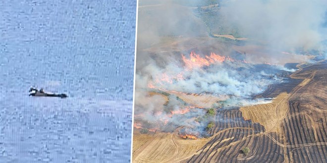 Adana’da Yangın söndürme uçağı düştü!