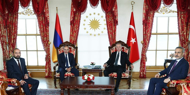 Bağlantı Başkanlığından Erdoğan-Paşinyan görüşmesine dair açıklama