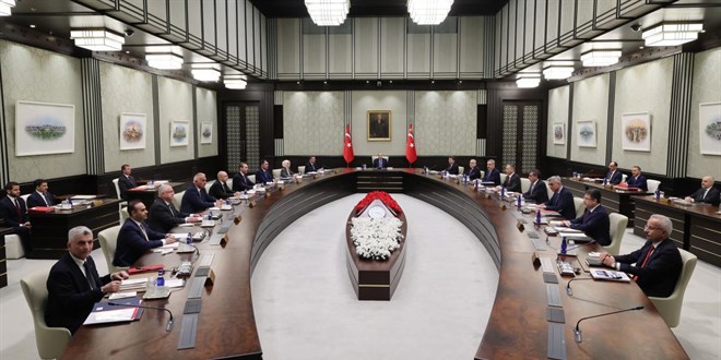 Cumhurbaşkanlığı Kabinesi toplandı