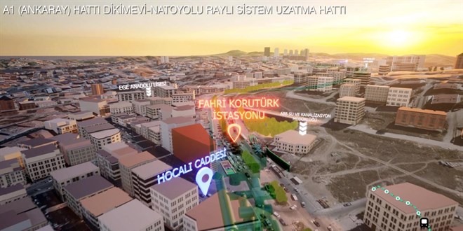 Dikimevi-Natoyolu Metro Sınırı’nın Temeli Atıldı