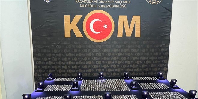 Edirne’de 50 Milyon Liralık Kehribar ve Pırlanta Operasyonu