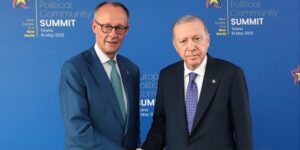 Erdoğan, Almanya Başbakanı Merz ile görüştü