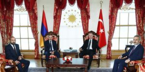 Erdoğan Ermenistan Başbakanı Paşinyan’ı kabul etti