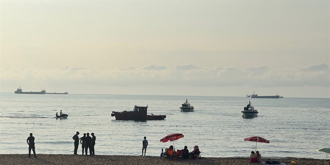 İnkumu tatil beldesinde 2 gün denize girmek yasaklandı