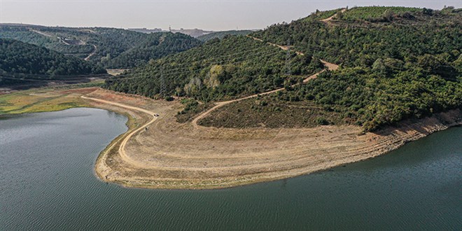 İstanbul’da barajların doluluk oranı yüzde 70’in altına düştü