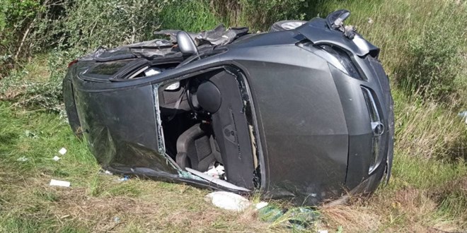 Yozgat’ta trafik kazası: 3 kişi yaralandı