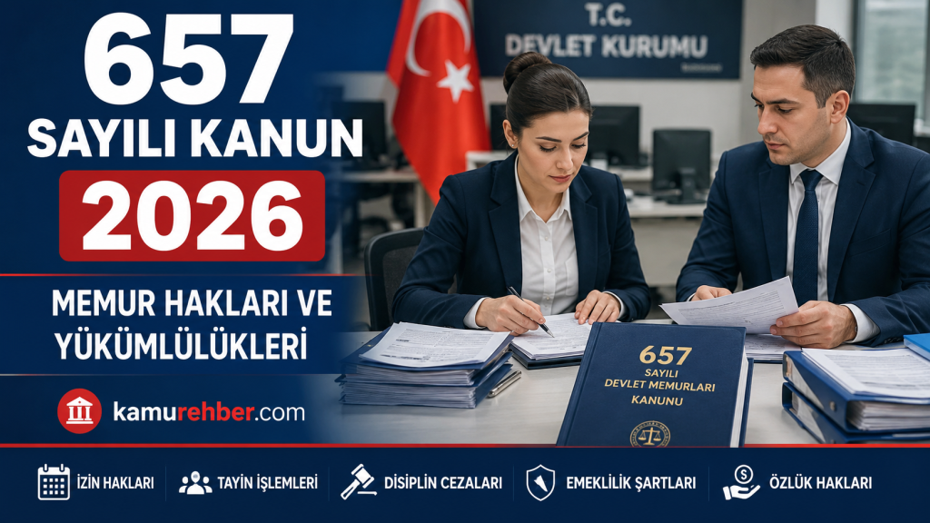 657 Sayılı Kanun: Memur Hakları ve Yükümlülükleri 2026