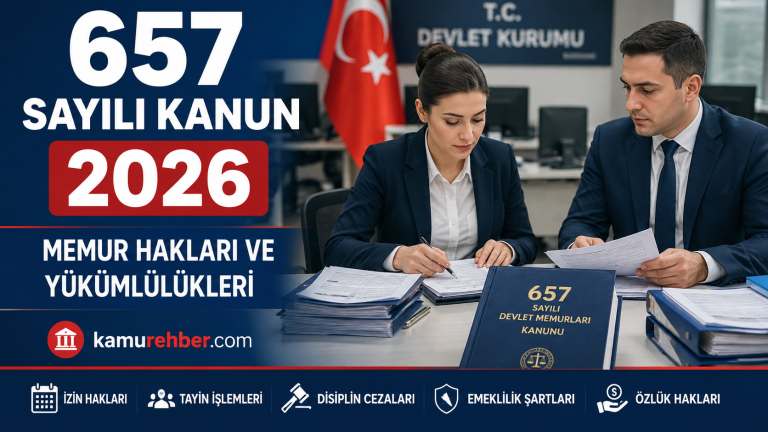 657 Sayılı Kanun: Memur Hakları ve Yükümlülükleri 2026